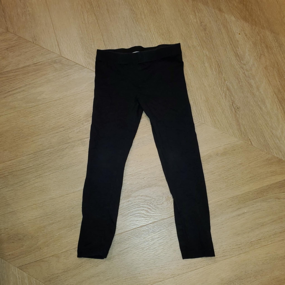 New H&M Toddler Classic Black Leggings - Size 3-4